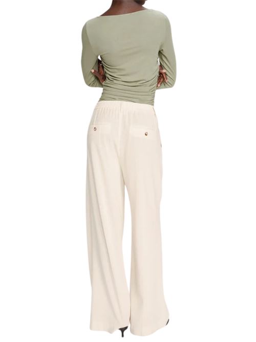 Pantaloni a gamba larga misto lino Grace & Mila | SS2613012VAN